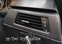 WRAPPING SERVICE - BMW E90 E91 E92 E93 INTERIOR TRIM SET - 3D CARBON