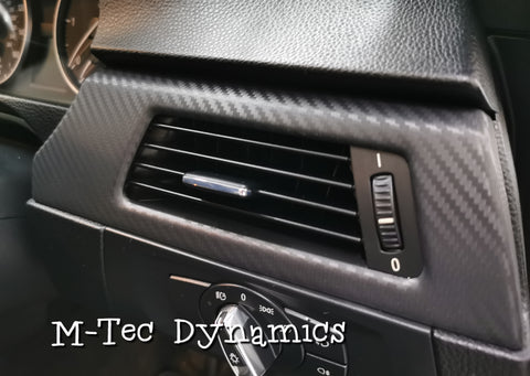 kompatibel mit BMW E90 E92 E93 3er True Carbon Fiber Interieur Türgriff  Abdeckung Trim Bowl Decals und Autoaufkleber Zubehör