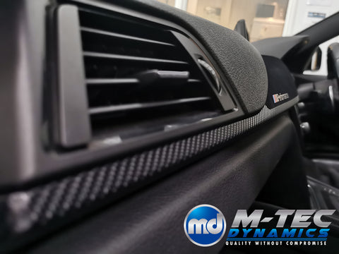 WRAPPING SERVICE - BMW F3X F8X PERFORMANCE STYLE INTERIOR TRIM SET - 4D CARBON