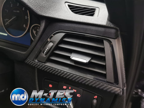 WRAPPING SERVICE - BMW F3X F8X PERFORMANCE STYLE INTERIOR TRIM SET - 4D CARBON