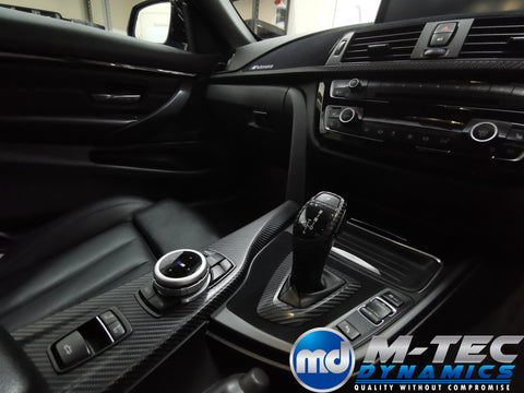 WRAPPING SERVICE - BMW F3X F8X PERFORMANCE STYLE INTERIOR TRIM SET - 4D CARBON