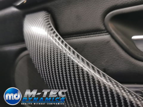 BMW F30 F31 F36 F80 M3 INTERIOR TRIM SET - 4D CARBON / BLACK ACCENT