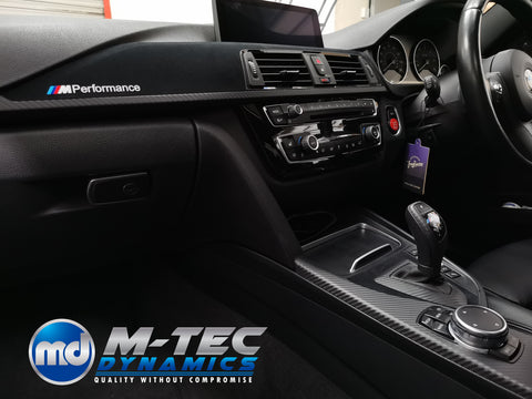 BMW F30 F31 F36 F80 LCI PERFORMANCE STYLE INTERIOR TRIM SET - 3D CARBON