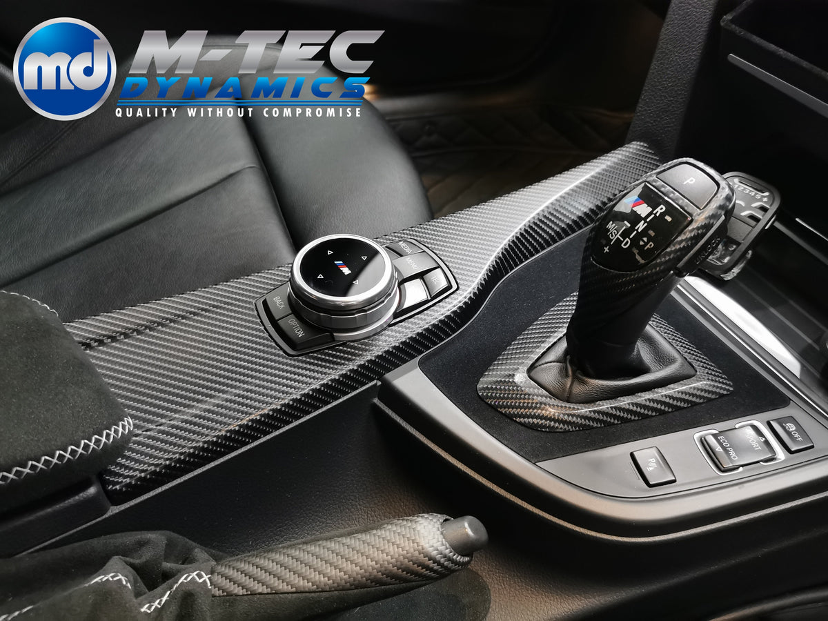 WRAPPING SERVICE - BMW F3X INTERIOR TRIM SET - 4D CARBON / ALCANTARA - (F30 F31 F32 F33 F36)
