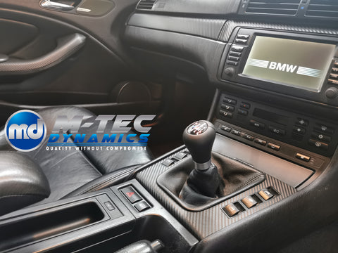 WRAPPING SERVICE - BMW E46 COUPE / CONVERTIBLE INTERIOR TRIM SET - 3D CARBON