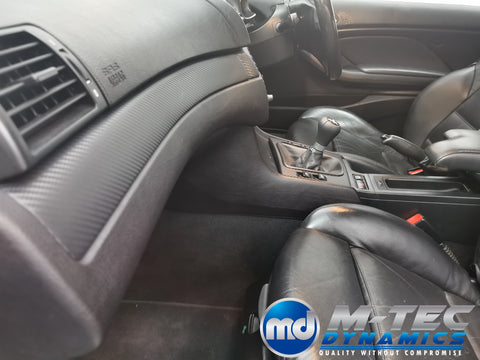 WRAPPING SERVICE - BMW E46 COUPE / CONVERTIBLE INTERIOR TRIM SET - 3D CARBON