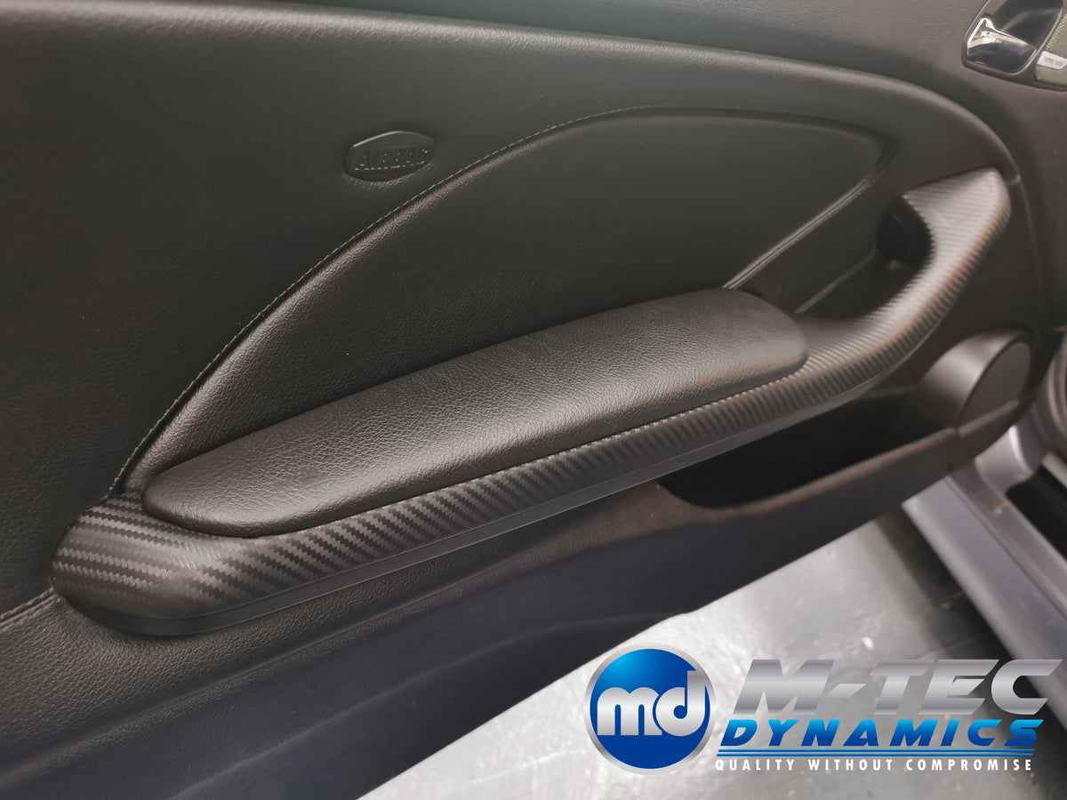 REMOVAL, WRAP & REFIT SERVICE - BMW E46 M3 COUPE / CONVERTIBLE INTERIOR TRIM SET - 3D CARBON