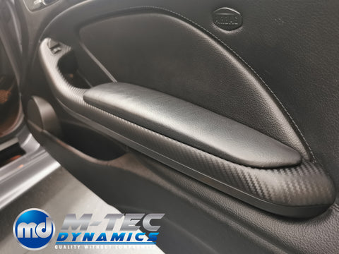 BMW E46 CONVERTIBLE BLACK 3D CARBON INTERIOR TRIM SET