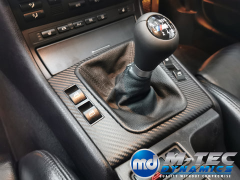 WRAPPING SERVICE - BMW E46 COUPE / CONVERTIBLE INTERIOR TRIM SET - 3D CARBON