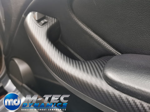 WRAPPING SERVICE - BMW E46 COUPE / CONVERTIBLE INTERIOR TRIM SET - 3D CARBON