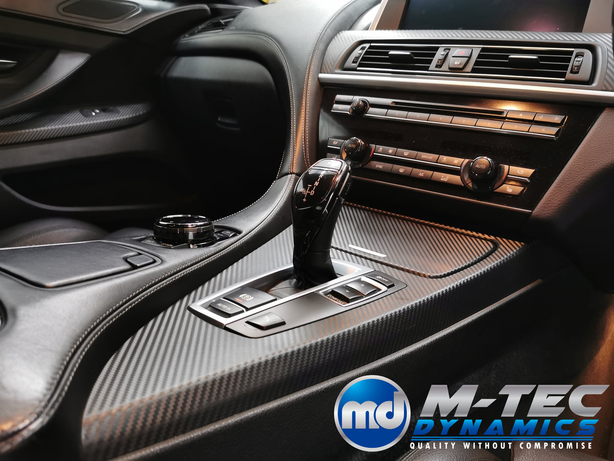 BMW 6-SERIES F13 COUPE INTERIOR TRIM SET - 3D BLACK CARBON