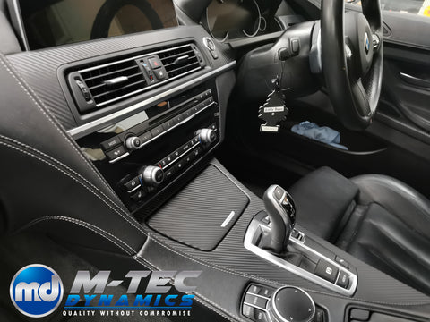 BMW 6-SERIES F06 GRAN COUPE 3D BLACK CARBON INTERIOR TRIM SET