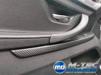 BMW 6-SERIES F06 GRAN COUPE INTERIOR TRIM SET - 3D BLACK CARBON