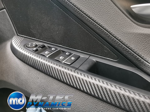 BMW 6-SERIES F13 COUPE 3D BLACK CARBON INTERIOR TRIM SET