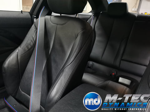 BMW 1-SERIES E8X COMPETITION STYLE SEAT BELTS - FITTING BASED ON EXCHANGE SERVICE