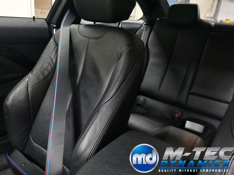 BMW 3-SERIES E90 / E92 COMPETITION STYLE SEAT BELTS - FITTING BASED ON EXCHANGE SERVICE
