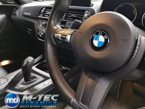 BMW F20 F21 F22 F23 LCI-2 PERFORMANCE STYLE INTERIOR TRIM SET - 3D CARBON - WRAPPING SERVICE