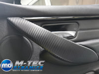 WRAPPING SERVICE - BMW F33 CONVERTIBLE INTERIOR TRIM SET - 3D CARBON
