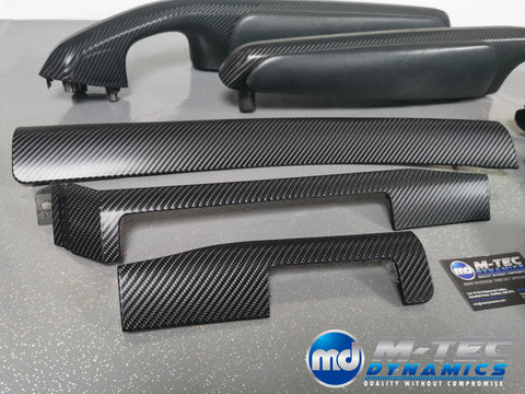 BMW E46 CONVERTIBLE BLACK 4D CARBON TRIM SET