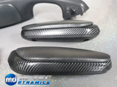 BMW E46 CONVERTIBLE BLACK 4D CARBON TRIM SET