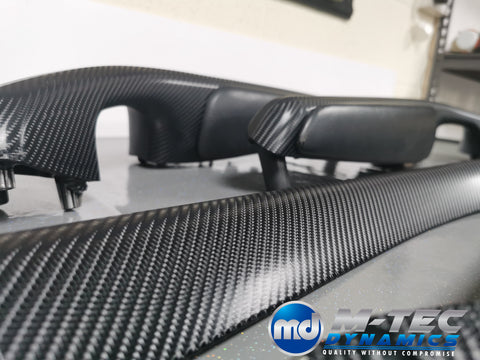 BMW E46 CONVERTIBLE BLACK 4D CARBON TRIM SET