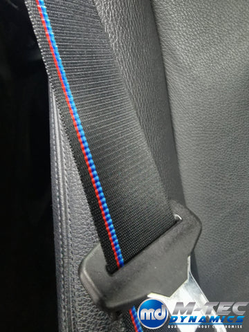 BMW 4-SERIES F32 / F82 M4 COMPETITION STYLE SEAT BELTS - FITTING BASED ON EXCHANGE SERVICE