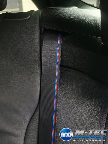 BMW E89 Z4 CUSTOM GTS COMPETITION STYLE TRI-COLOUR FRONT SEAT BELT SET