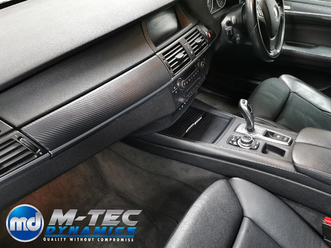 BMW X5 E70 INTERIOR WRAPPING SERVICE - 3D CARBON