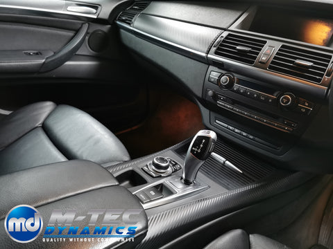 BMW X5 E70 INTERIOR WRAPPING SERVICE - 3D CARBON