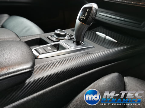 BMW X5 E70 INTERIOR WRAPPING SERVICE - 3D CARBON