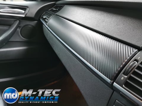 BMW X5 E70 INTERIOR WRAPPING SERVICE - 3D CARBON