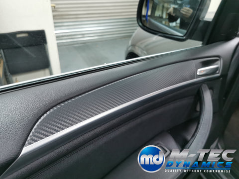 BMW X5 E70 INTERIOR WRAPPING SERVICE - 3D CARBON