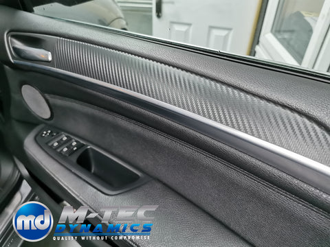 BMW X5 E70 INTERIOR WRAPPING SERVICE - 3D CARBON