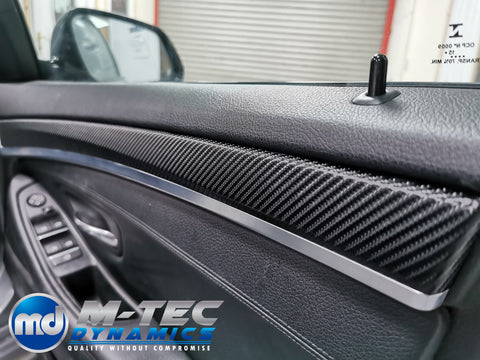 WRAPPING SERVICE - BMW F10 F11 INTERIOR TRIM SET - 4D CARBON