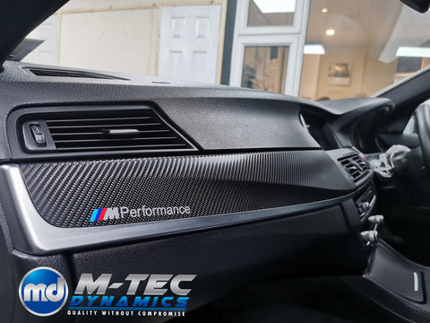 WRAPPING SERVICE - BMW F10 F11 INTERIOR TRIM SET - 4D CARBON