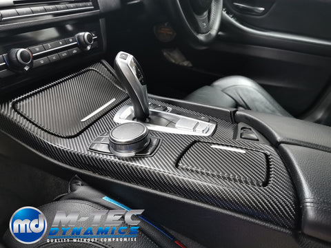 WRAPPING SERVICE - BMW F10 F11 INTERIOR TRIM SET - 4D CARBON