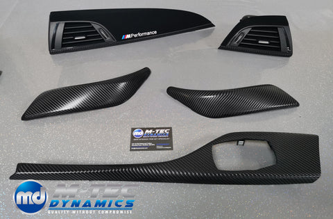 BMW F21 F22 PERFORMANCE STYLE INTERIOR TRIM SET - 4D CARBON