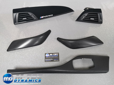 BMW F21 F22 PERFORMANCE STYLE INTERIOR TRIM SET - 4D CARBON