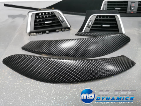 BMW F30 F31 F36 F80 LCI PERFORMANCE STYLE INTERIOR TRIM SET - 4D CARBON