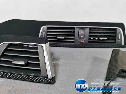 BMW F30 F31 F36 F80 LCI PERFORMANCE STYLE INTERIOR TRIM SET - 4D CARBON