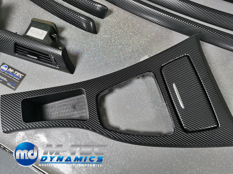 BMW E92 COUPE GLOSSY 4D BLACK CARBON INTERIOR TRIM SET