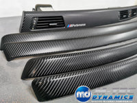 BMW E92 COUPE INTERIOR TRIM SET - BLACK 4D CARBON - CIC LCI I-DRIVE