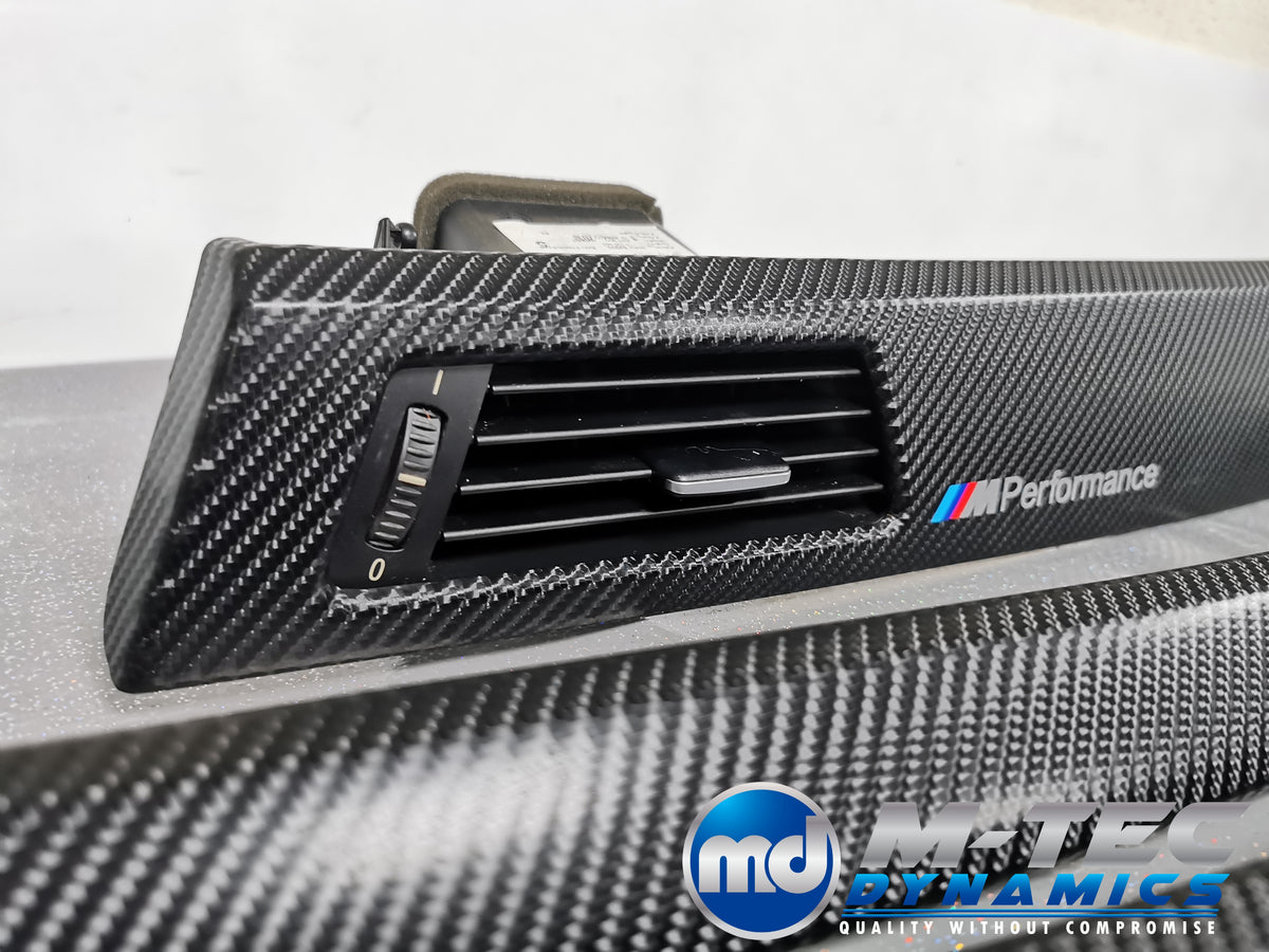 BMW E92 COUPE INTERIOR TRIM SET - BLACK 4D CARBON - CCC I-DRIVE