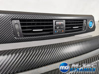 BMW E92 COUPE INTERIOR TRIM SET - BLACK 4D CARBON - CIC LCI I-DRIVE