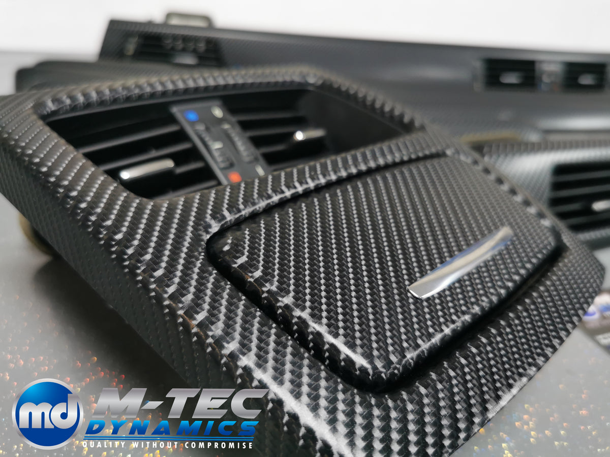 BMW E92 COUPE INTERIOR TRIM SET - BLACK 4D CARBON - CCC I-DRIVE