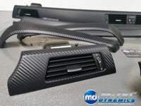 BMW E90 E91 INTERIOR TRIM SET - 3D BLACK CARBON
