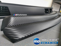 BMW E90 E91 INTERIOR TRIM SET - 3D BLACK CARBON