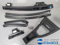 BMW E90 E91 INTERIOR TRIM SET - 4D BLACK CARBON