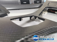 BMW E90 E91  INTERIOR TRIM SET - BLACK 4D CARBON - CIC LCI I-DRIVE