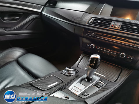 WRAPPING SERVICE - BMW F10 F11 INTERIOR TRIM SET - 4D CARBON